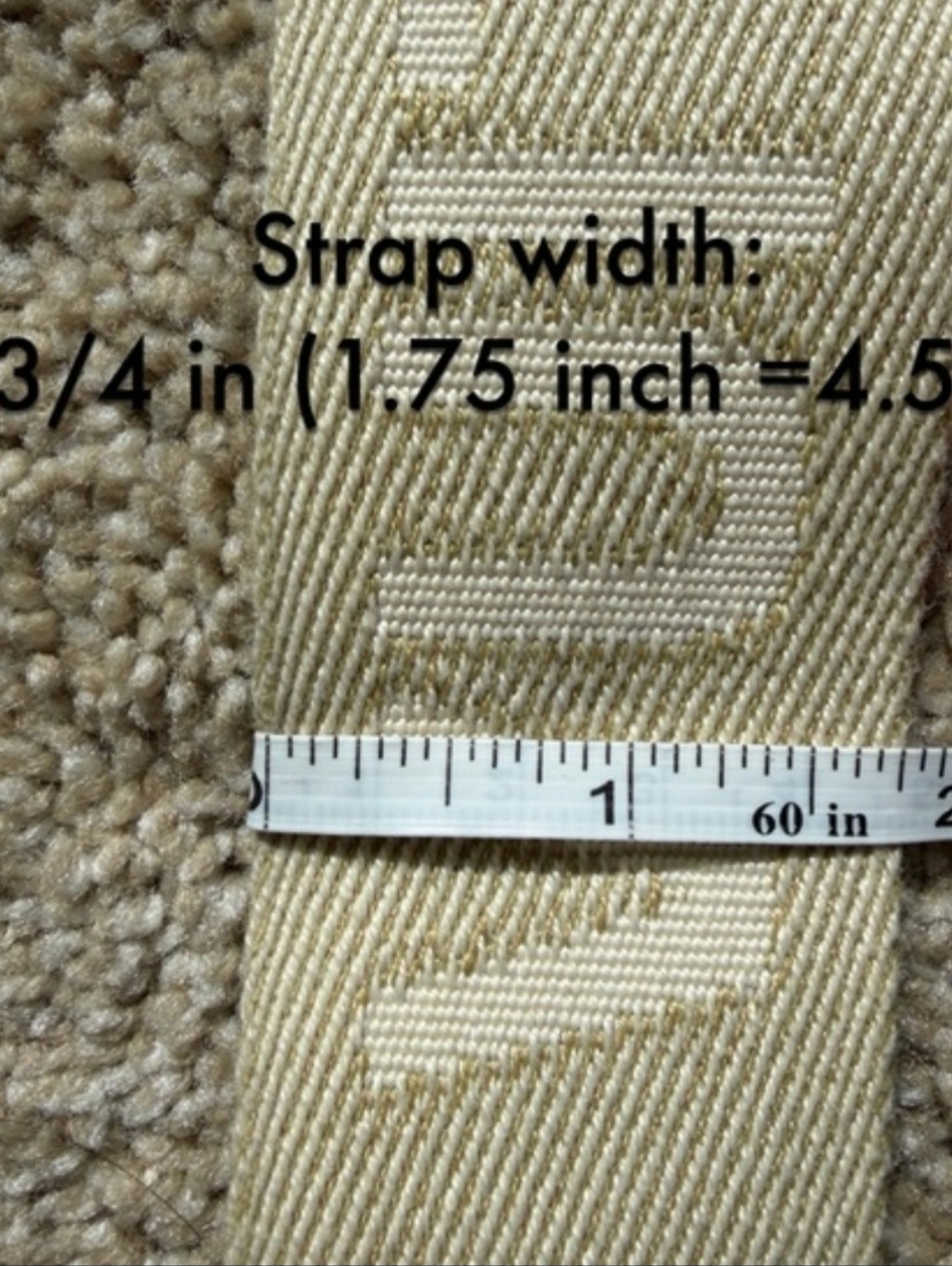 Louis Vuitton Adjustable Jacquard Strap from Highrise Bumbag